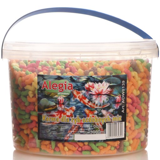 ALEGIA - POTRAVINY PRE OKRASNÉ RYBY TYČINKY HODNOTA 3L