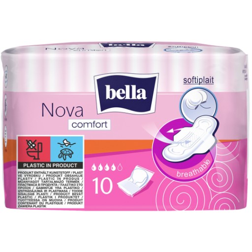 BELLA NOVA Comfort hygienické vložky 10 ks.