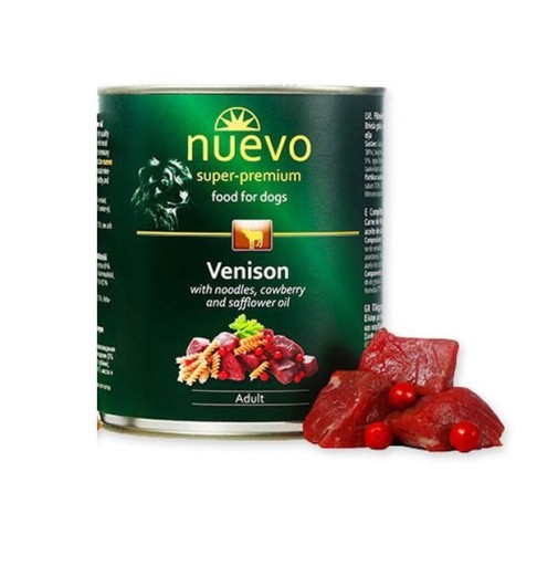 NUEVO VENISON dospelý pes 800g