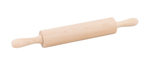 DREVENÝ kuchynský valček, farba prírodná