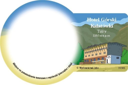 Magnet na chladničku - Hotel Górski Kalatówki