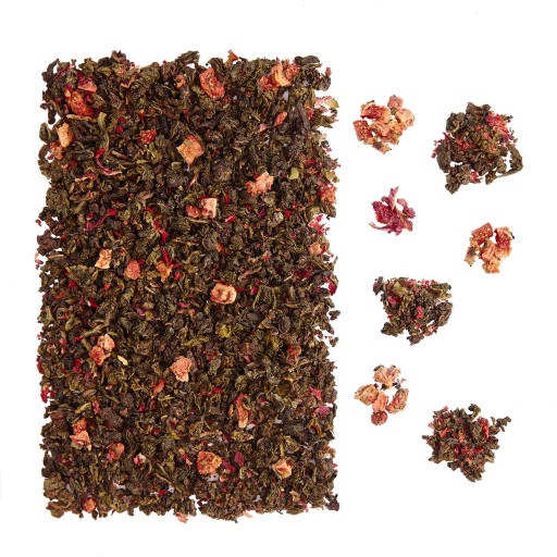 JAHODOVÝ ČAJ OOLONG 50g Granátové jablko kvet