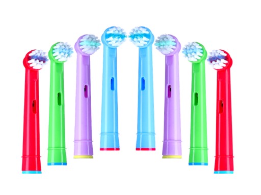 8x Detská hlava na zubnú kefku Oral-B