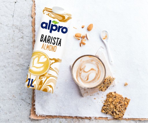 Alpro ALMOND BARISTA Rastlinný nápoj Mandľový bezlaktózový 0,75l