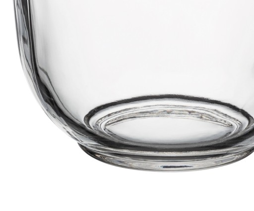 Sklenený hrnček s uškom LEO 480 ml veľký pohár