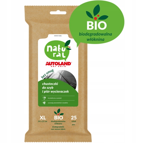 NATURAL AUTOLAND Utierky NA OKNÁ A STIERAČE, BIOLOGICKY ODBÚRATEĽNÉ ECO