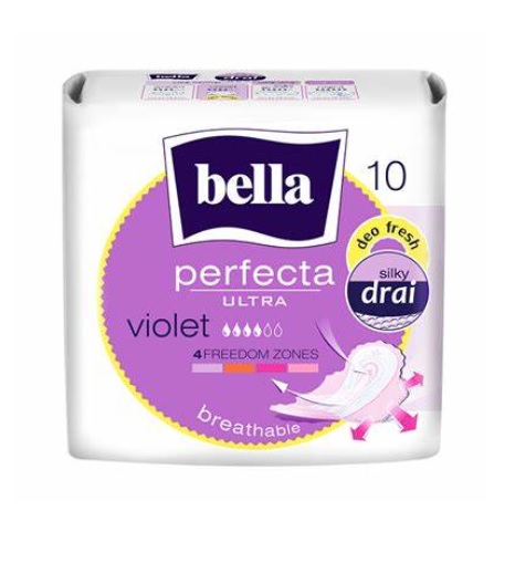 BELLA PERFECTA SANITÁRNE VLOŽKY ultra fialové