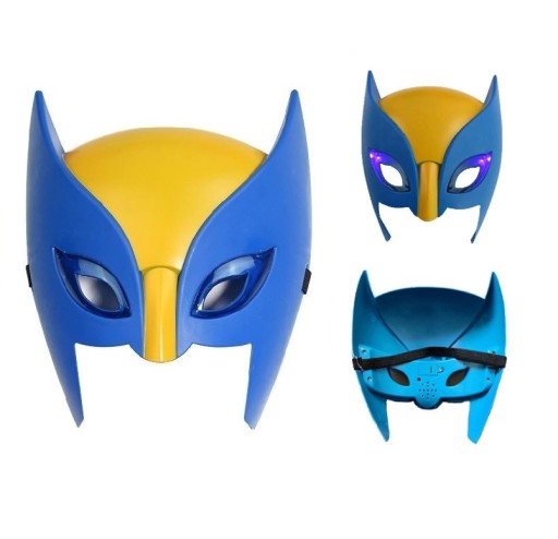 WOLVERINE SVIETIACA LED SUPERHERO MASKA