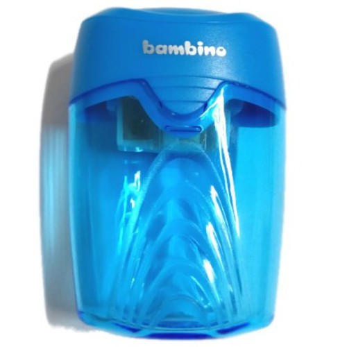 Plastový orezávač BAMBINO s 2-otvorovou nádobou