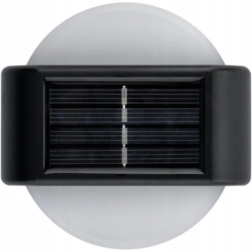 solárne svietidlo nástenné svietidlo 6 LED záhradná terasa balkónová dekorácia 2 ks P-120