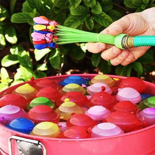 111x VODNÉ BOMBY BOMBY BALÓNY VODNÝ STROJ