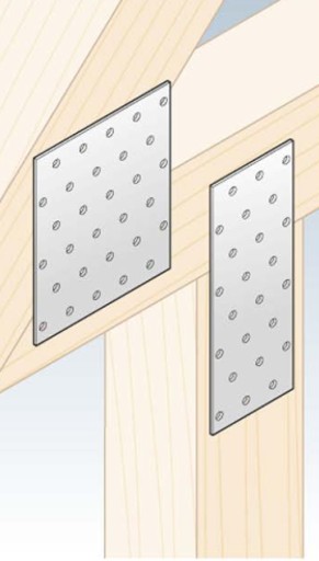 PERFOROVANÁ DOSKA PP12 PLOCHÁ TYČ 100X200MM DOMAX