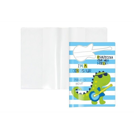 OBAL na ZDRAVOTNÚ KNIHU Biurfol - DINOSAUR