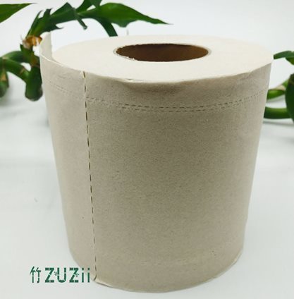 Bambusový toaletný papier, nebielený, 6 roliek
