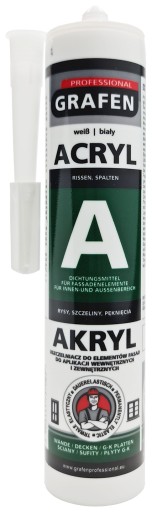 Akrylátový tmel BIELY 300ml