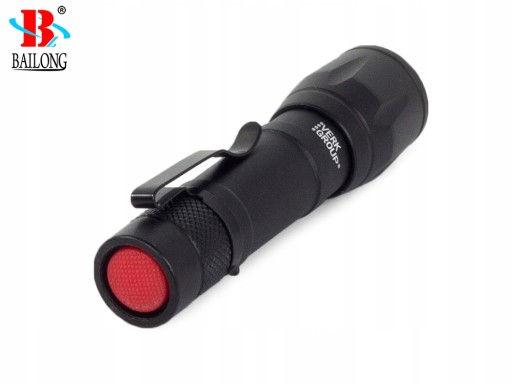 BAILONG MINI CREE ZOOM XP-E COB CLASSIC VRECKO POLICAJNEJ BATERKY