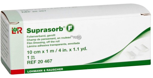 L&R - Suprasorb F - 10 cm x 1 m - 1 ks.