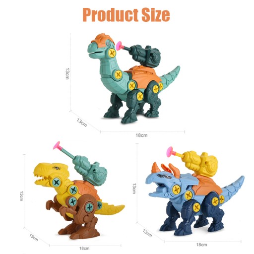 DINOSAUR PRE INDIVIDUÁLNU MONTÁŽ A MONTÁŽ TYRKYS