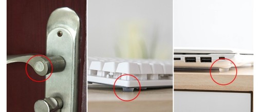 SAMOLEPIACE SILIKÓNOVÉ NÁRAZNÍKY 8 X 2 MM 100 ks