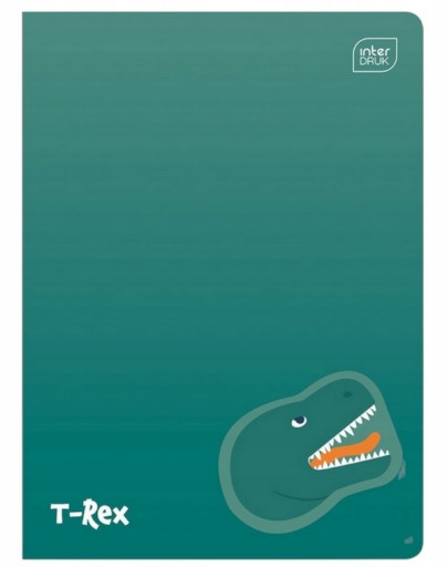 Zápisník A5 16 strán 3 LINE FARBA T-REX INTER