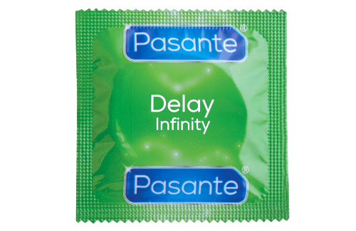 PASANTE DELAY 10 ks DLHÉ SEX EROTIKY Kondómy na oddialenie ejakulácie