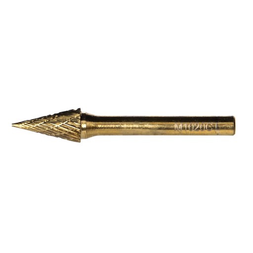 KUŽEĽOVÝ OTOČNÝ PILNÍK NA KOV 10MM M TiN MAG