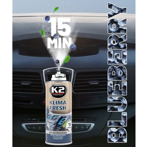 K2 KLIMA FRESH KLIMA Osviežovač Čučoriedka 150ml