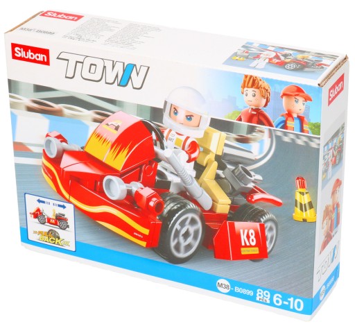 Sluban Town GOKART 5171 blokov