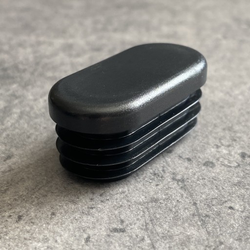 4 X OVÁLNY ČIAPOK PRE SKLENENÉ STOLIČKY 40X20mm
