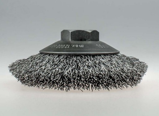 Szczotpol kotúčová-uhlová kefa 100mm M14 oceľ