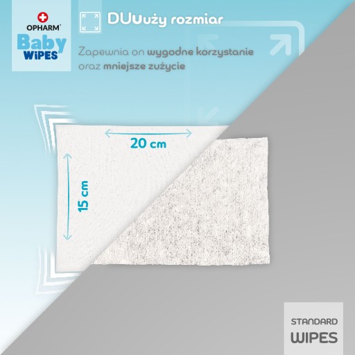 OPAHRM detské obrúsky 64 ks.
