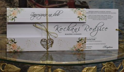 SVADOBNÉ POZVÁNKA s PERSONALIZÁCIOU pre rodičov