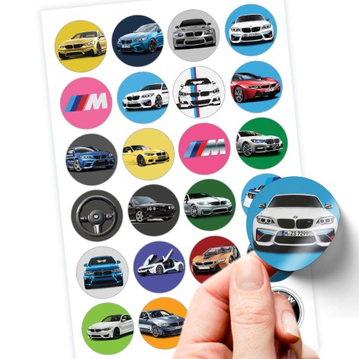 24 NÁLEPOV BMW ALPINA M3 SUPER KVALITA