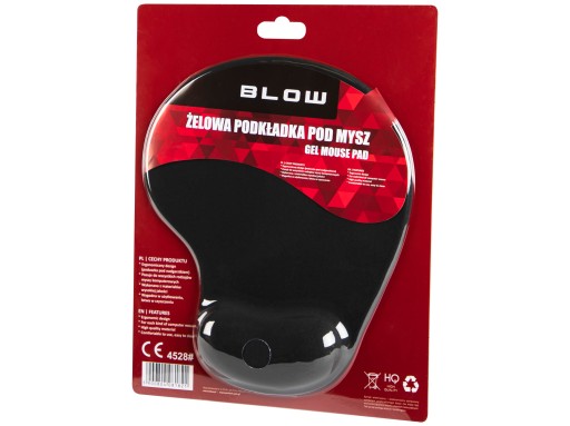 ERGONOMICKÁ GÉLOVÁ PODLOŽKA POD MYŠ NA ZÁPESTIE