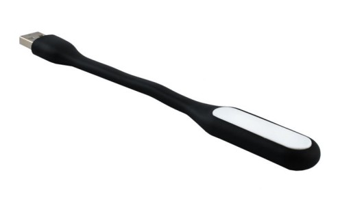 BLACK USB silikónová lampa