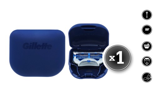 FUSION SHARVER CASE CESTOVNÉ POUZDRO NA GILLETTE BLADES