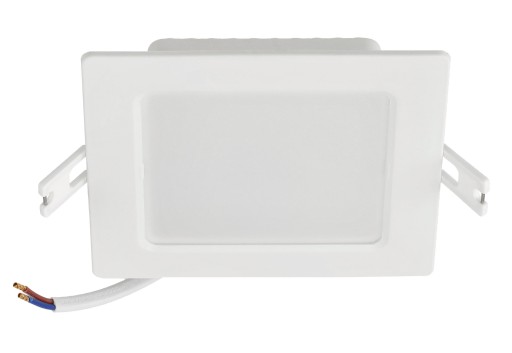 LED stropné svietidlo, zápustné, zápustné, 6W, 660lm, 4000K, biele