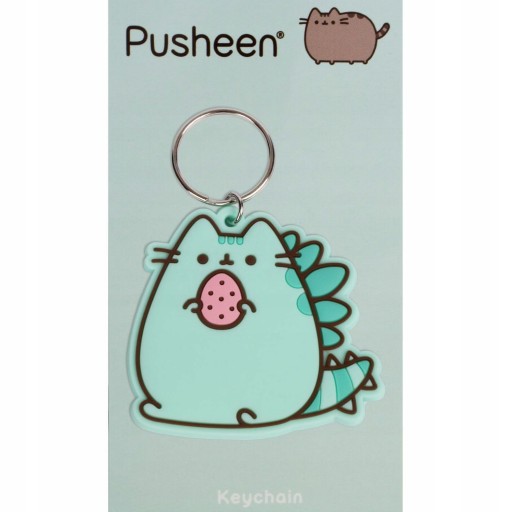PUSHEEN KEYRING PUSHEENOSAURUS ORIGINAL MAČKA DINOSAUR
