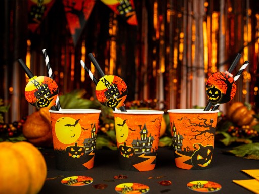 Bio slamky Haunted House Halloween 6 ks