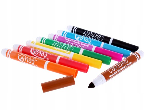 CRAYOLA Značkovače ZNAČOVAČE na BIELE tabuľu Značkovače DRY-ERASE 8 farieb
