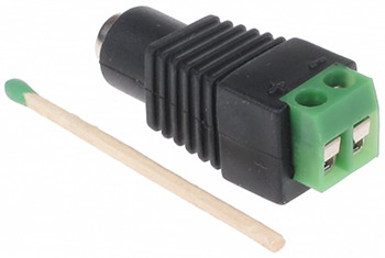 KONEKTOR DC NAPÁJACIA ZÁSUVKA 2,1/5,5 mm DC ADAPTÉR
