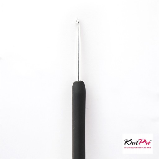 hliníkový háčik na háčkovanie 6,50 mm KNITPRO strieborný