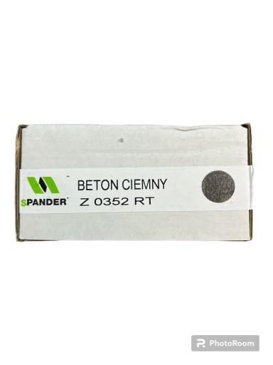 Kronospan K - 0352 RT Nábytková zátka Tmavý betón