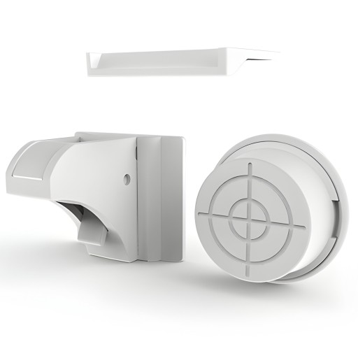 ZABEZPEČENIE DVERÍ SKRINÍ ZÁSUVKY MAGNETICKÝ ZÁMOK 4 KS X4