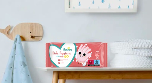 PAMPERS KIDS HYGIENA NA CESTÁCH VLHČENÉ Utierky 40 KS