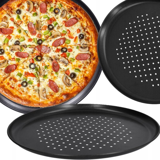 Plech na pečenie nepriľnavý plech na pizzu 32 cm