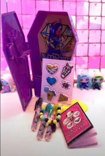 MATTEL MONSTER VYSOKÉ PREKVAPENIE Z rakvy COFFIN COFFIN SURPRISE