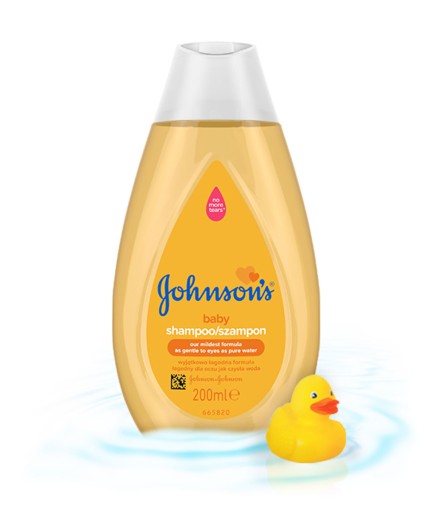 JOHNSON'S Baby Gold Shampoo detský šampón na vlasy 200ml