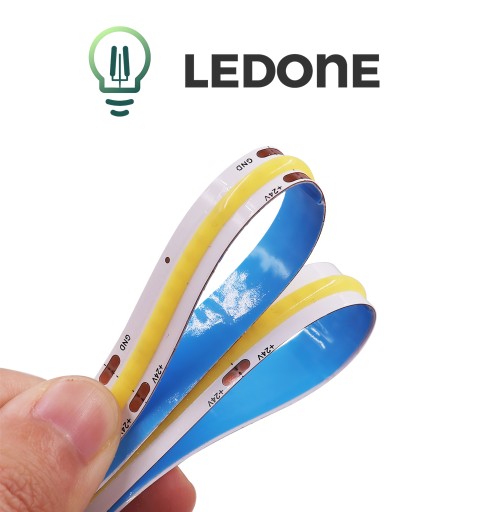 COB LED PÁS 12V 12w/m ip44 NEON STUDENÝ 1m LINKA