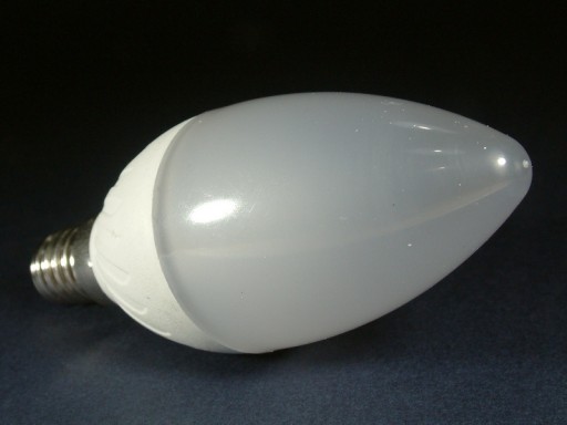 JAK 45W - LED SVIEČKOVÁ SVIEČKOVÁ žiarovka SMD 5W E14 neutrálna LED